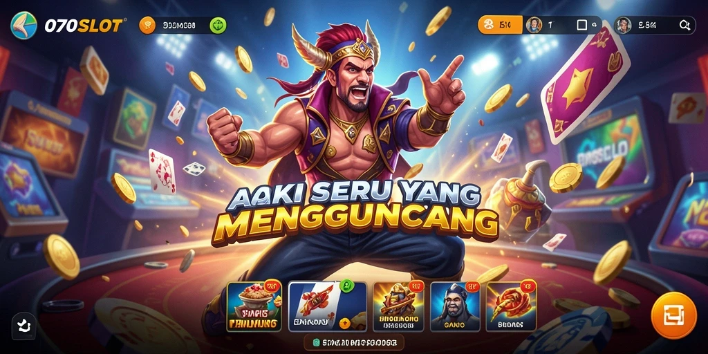 Tampilan menarik dari gameplay seru 070SLOT dengan aksi mendebarkan.