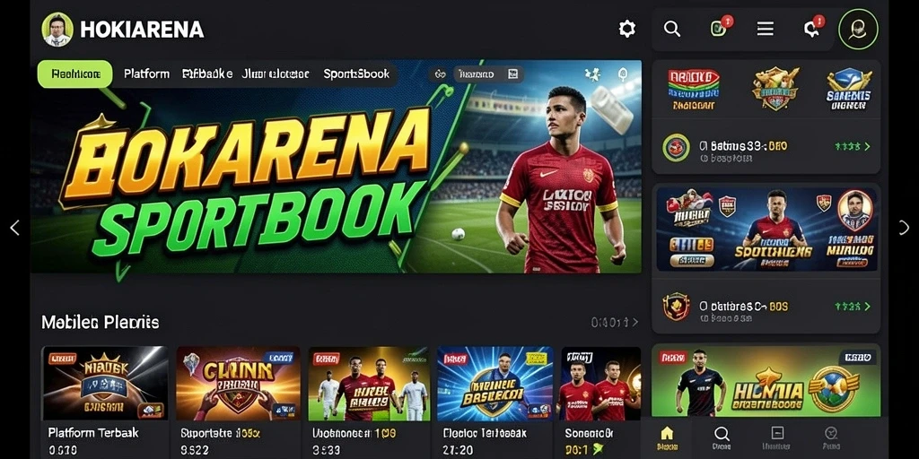 Tampilan gameplay HOKIARENA yang menarik dan interaktif.