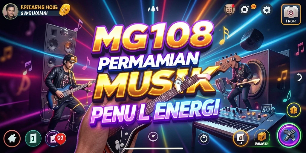 Menunjukkan gameplay seru dari MG108 dengan berbagai lagu.