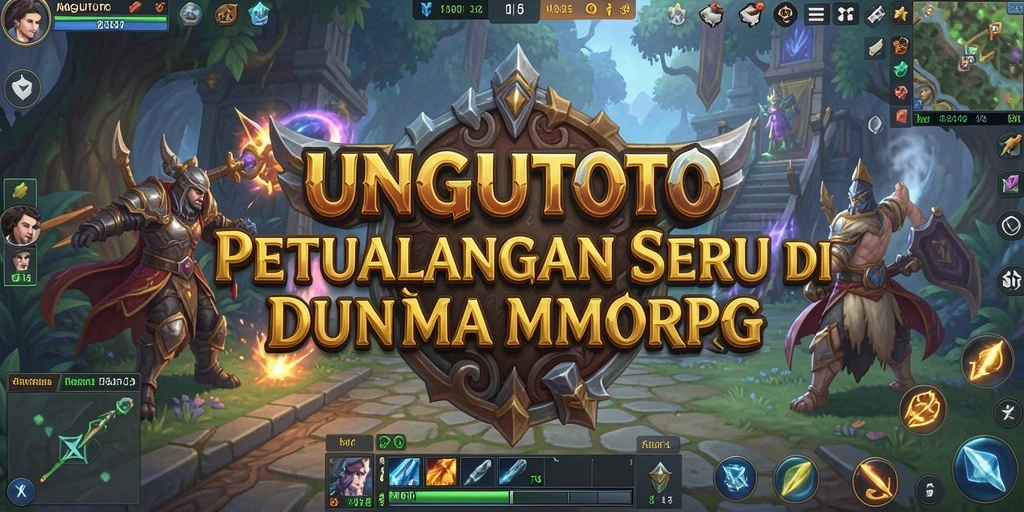 Tampilan gameplay seru dan interaktif di UNGUTOTO.